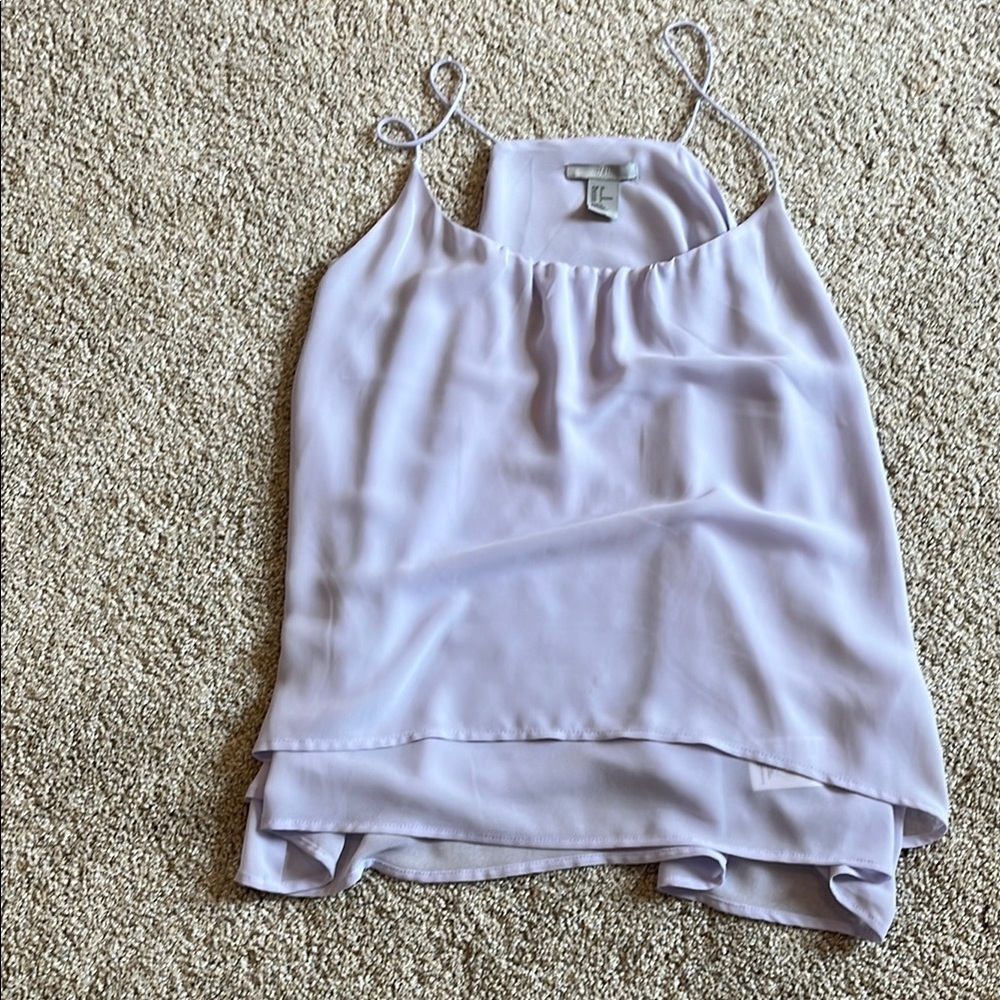 Lavender Spaghetti Strap Top
